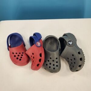 CROCS kids bundle of two pair 4T